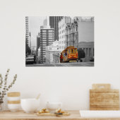 San Francisco Cable Car - Highlight Photo Art Poster (Keuken)