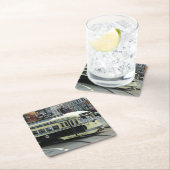 San Francisco Cable Car Kartonnen Onderzetters (Insitu)