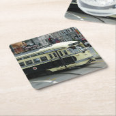 San Francisco Cable Car Kartonnen Onderzetters (Schuin)