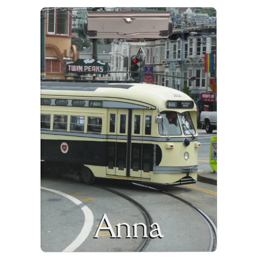 San Francisco Cable Car Klembord (Voorkant)