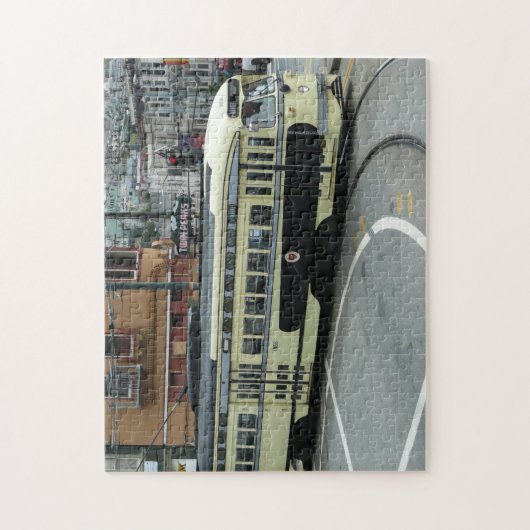 San Francisco Cable Car Legpuzzel (Verticaal)