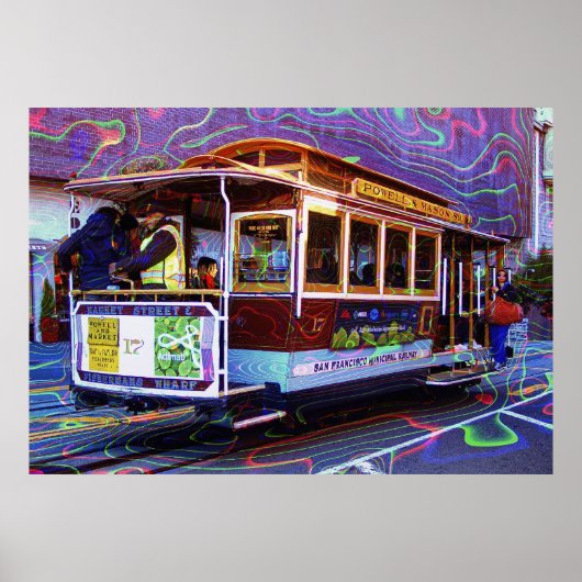 SAN FRANCISCO CABLE CAR NR. 17 POSTER (Voorkant)