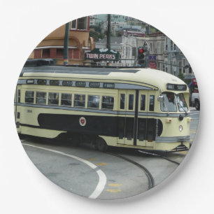 San Francisco Cable Car Papieren Bordje