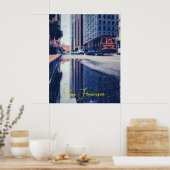 San Francisco Cable Car Poster (Keuken)