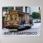 San Francisco Cable Car Poster (Voorkant)