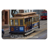 San Francisco Cable Car Premium Flexi Magnet Magneet (Horizontaal)