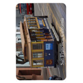 San Francisco Cable Car Premium Flexi Magnet Magneet (Verticaal)