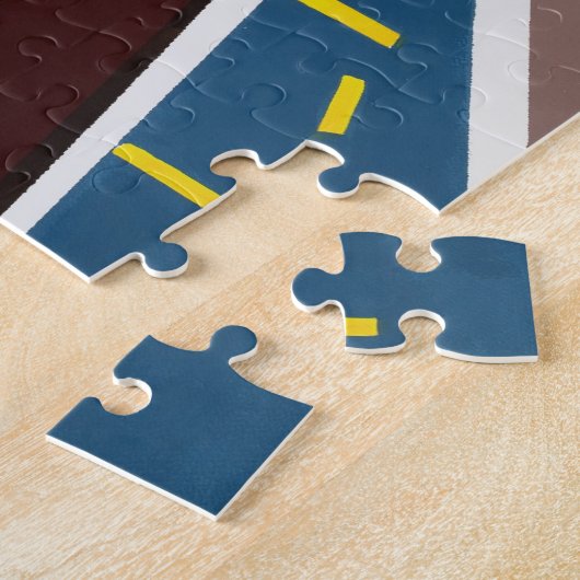 San Francisco Cable Car Puzzle Legpuzzel (Zijkant)