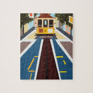 San Francisco Cable Car Puzzle Legpuzzel