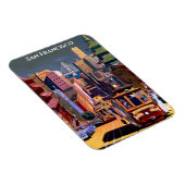 San Francisco Cable Car Retro Vintage Travel Magneet (Rechterzijde)