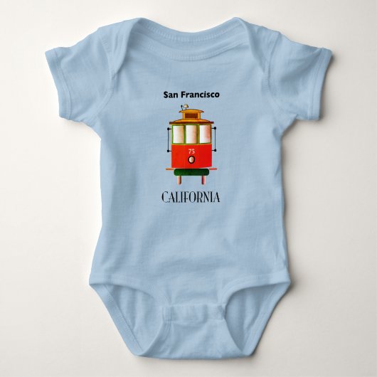 San Francisco Cable Car Romper (Voorkant)