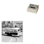 San Francisco Cable Car Rubberstempel (Gestempeld)