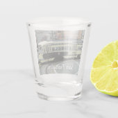 San Francisco Cable Car Shot Glas (Achterkant)