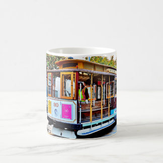 SAN FRANCISCO CABLE CAR SOUVENIR KOFFIEBEEKER KOFFIEMOK