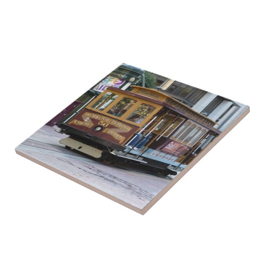 San Francisco Cable Car Tegeltje (Zijkant)