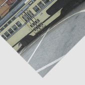 San Francisco Cable Car Tissuepapier (Detail)