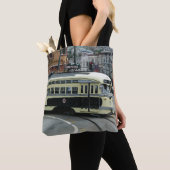 San Francisco Cable Car Tote Bag (Dichtbij)