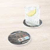 San Francisco Cable Car Zandsteen Onderzetter (Zijkant)