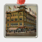 San Francisco, CAChinatown AdSing Fat Co. Metalen Ornament (Voorkant)