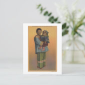 San Francisco, CAChinese Vrouw & Baby Briefkaart (Staand voorkant)