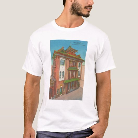San Francisco, CAKong Chow Temple in Chinatown T-shirt (Voorkant)