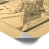 San Francisco California 1875 Panoramic Map Poster (Hoek)