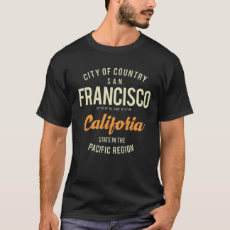 san francisco california 2 t-shirt