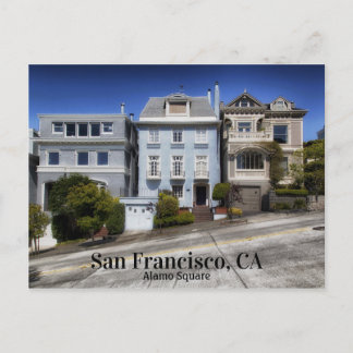 San Francisco California Alamo Square Briefkaart
