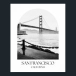 San Francisco California Arch fotoprint Poster<br><div class="desc">San Francisco California Arch fotoprint</div>