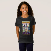 San Francisco California Art Deco T-shirt (Voorkant volledig)