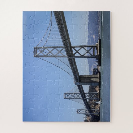 San Francisco California Bay Bridge Legpuzzel (Verticaal)