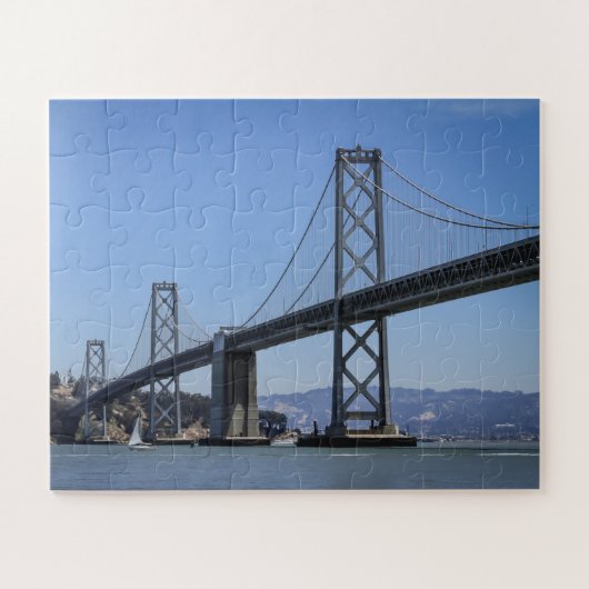San Francisco California Bay Bridge Legpuzzel (Horizontaal)