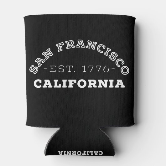 San Francisco California Blikjeskoeler (Achterkant)