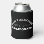 San Francisco California Blikjeskoeler (Blikje Achterkant)