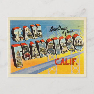 San Francisco California Briefkaart