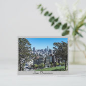 San Francisco California Briefkaart (Staand voorkant)