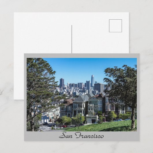 San Francisco California Briefkaart (Voorkant / Achterkant)