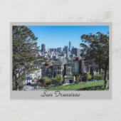 San Francisco California Briefkaart (Voorkant)