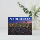 San Francisco California Briefkaart (Staand voorkant)