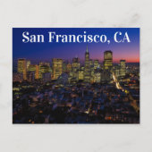 San Francisco California Briefkaart (Voorkant)