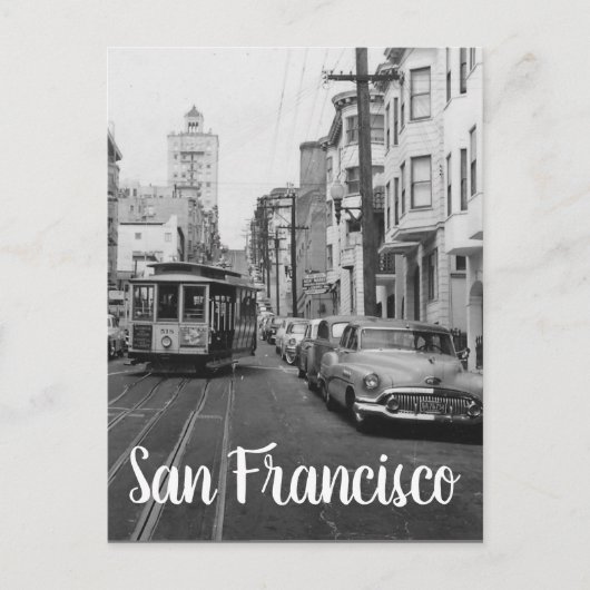 San Francisco California Briefkaart (Voorkant)