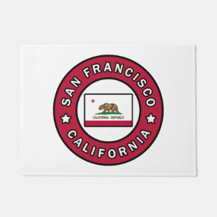 San Francisco California Deurmat