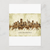 San Francisco California Feestdagenkaart (Voorkant)