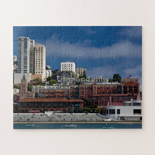 San Francisco California Ghirardelli Square Legpuzzel (Horizontaal)