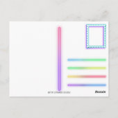 San Francisco California Golden Gate Bridge Briefkaart (Achterkant)