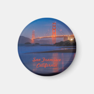 San Francisco California Golden Gate Bridge Magneet