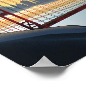 San francisco california Golden Gate Poster (Hoek)