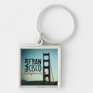 San Francisco California Golden Gate sleutelhanger