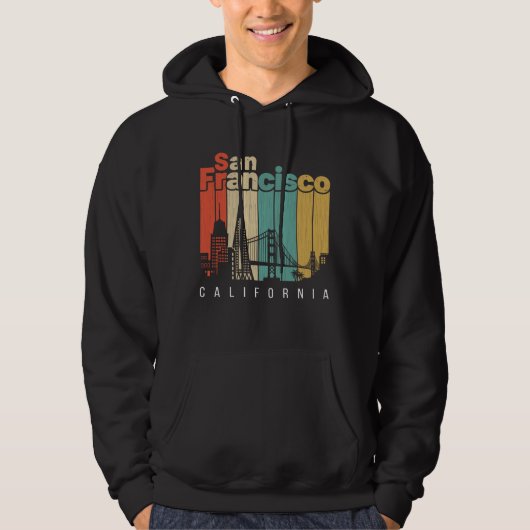 San Francisco California Hoodie (Voorkant)