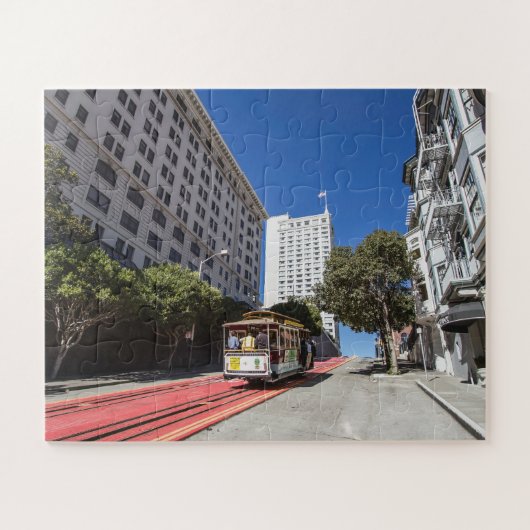 San Francisco California kabelauto Legpuzzel (Horizontaal)